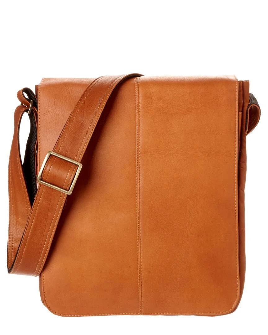 Tan Small Vertical Messenger Bag M895878