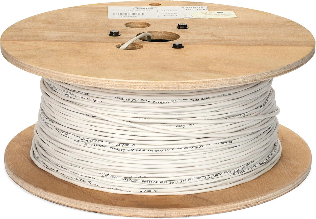 20 AWG 2 Conductor Shielded Sound & Security Cable - 1000 Feet R99997