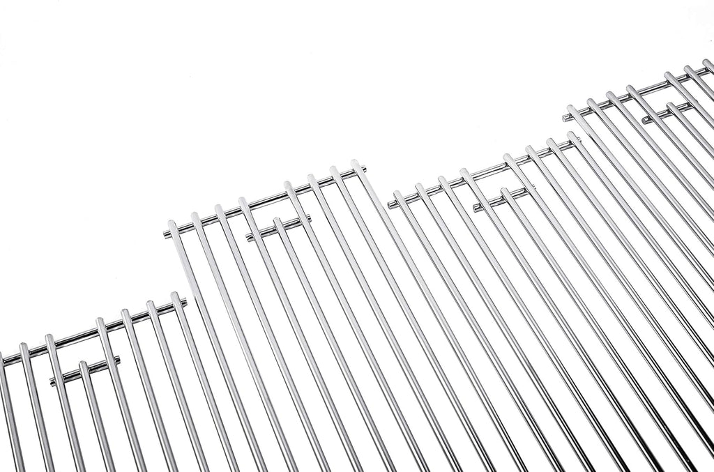 Stainless Steel BBQ Grill Grates 4-Pack 19.25" x 7.5" H457