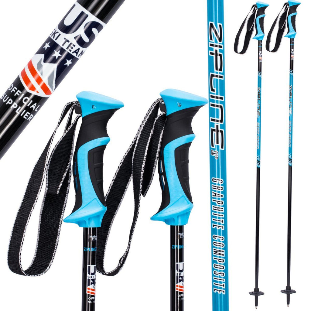 14.0 Graphite Composite Ski Poles A7489