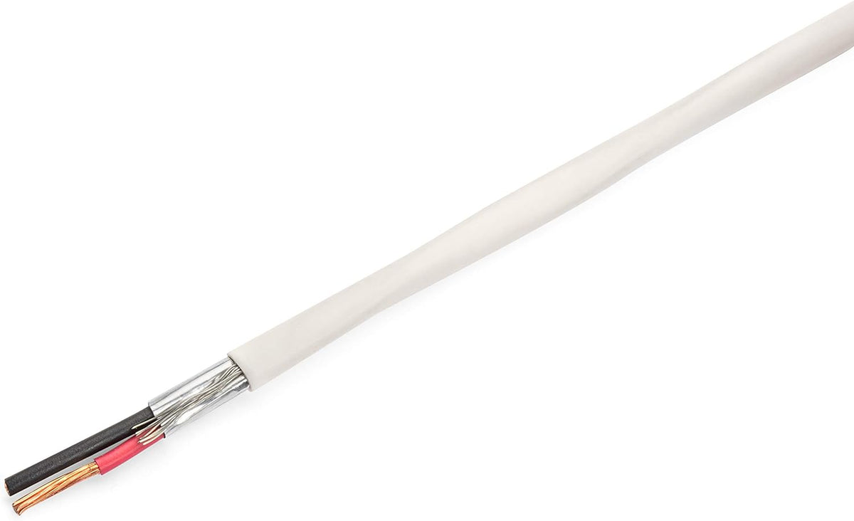 20 AWG 2 Conductor Shielded Sound & Security Cable - 1000 Feet R99997