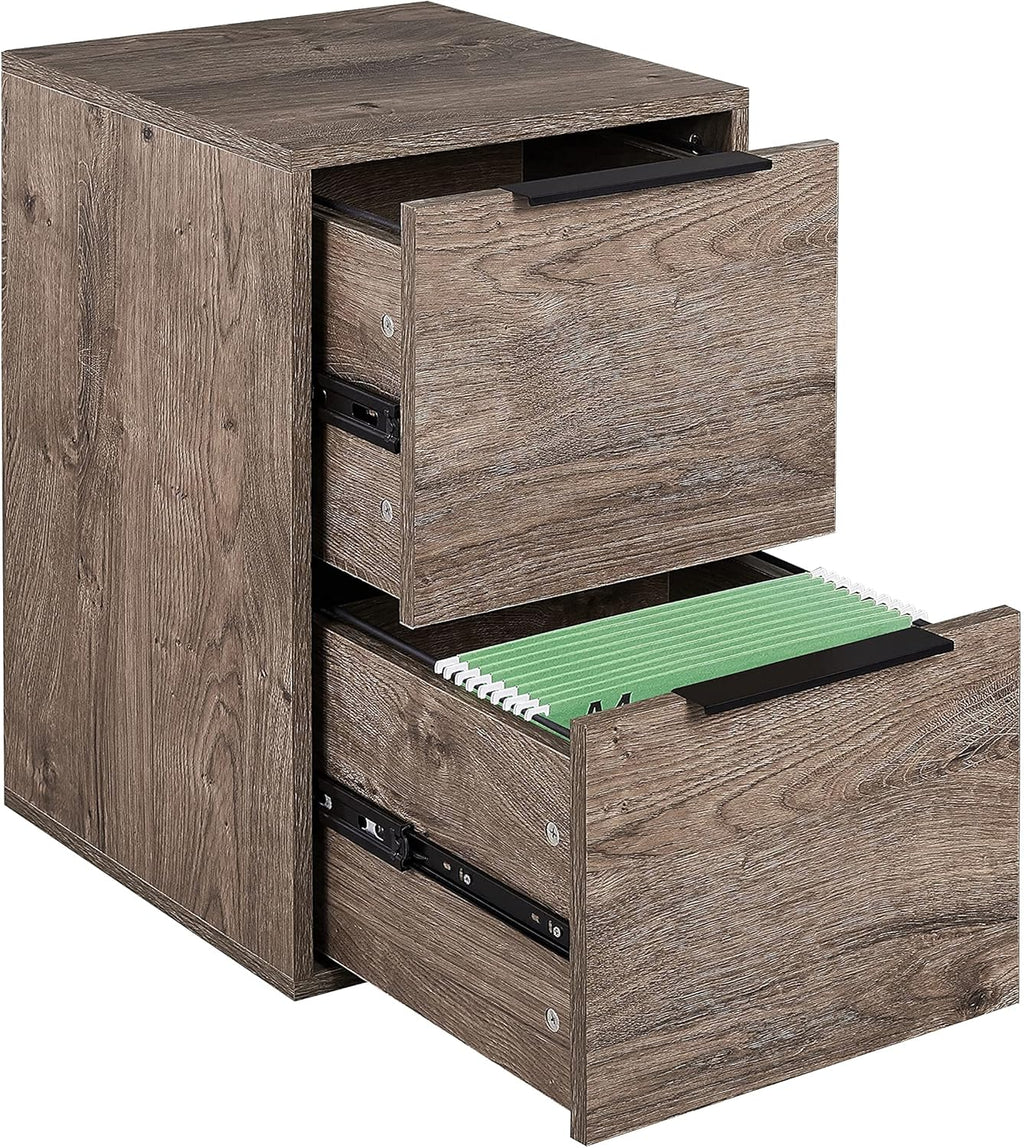 Wood 2 Drawers File Cabinet X26978