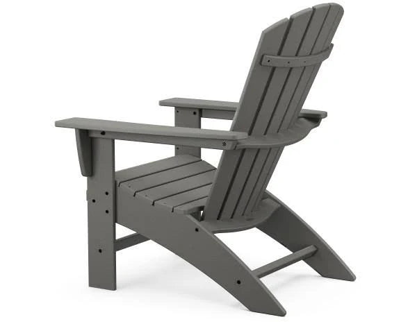 Black 3-Piece Curveback Adirondack Set O28280
