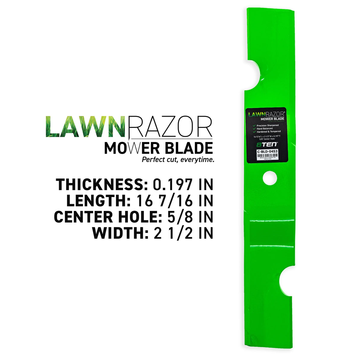 48-inch High Lift Blade 3 Pack E15995