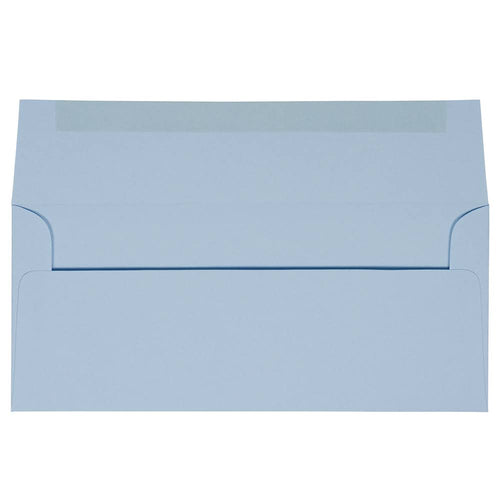 #10 Business Envelopes, 4 1/8 x 9 1/2, Baby Blue, 500/Box X99471