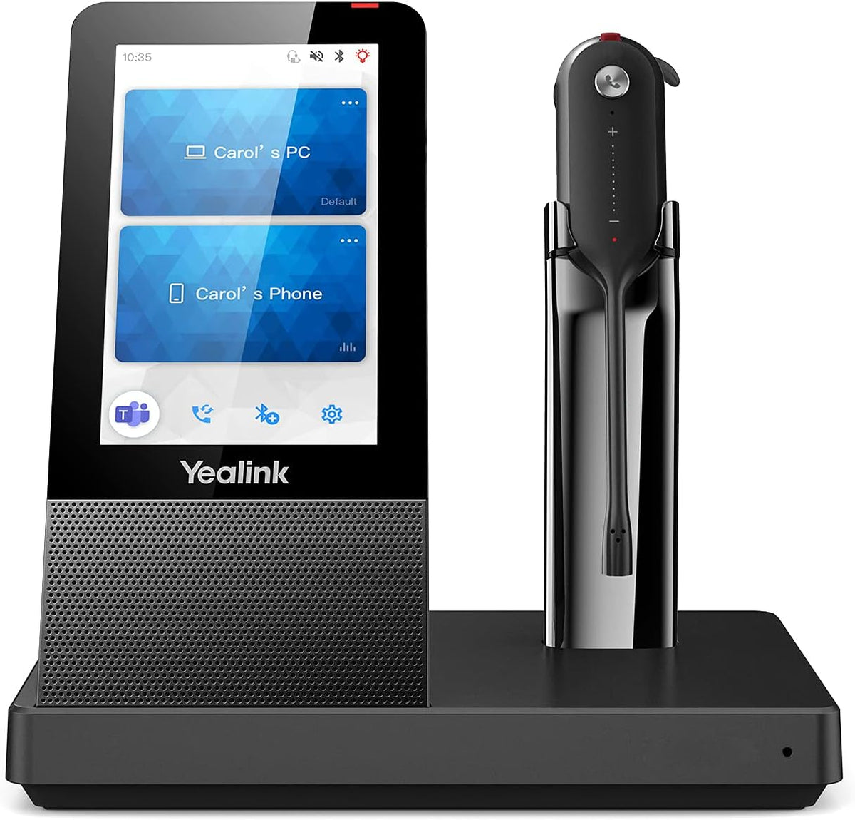 Wireless Headset with Microphone for PC Bluetooth Headset for VoIP Phone DECT Headset Y2261