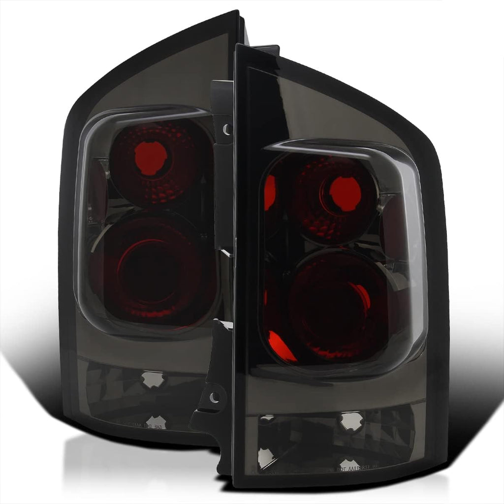 Smoke Lens Tail Lights Pair Taillight Assembly M5746