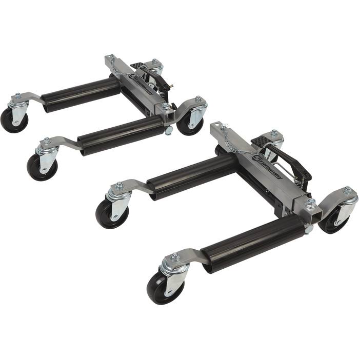 12inch Hydraulic Vehicle Jacks - Pair, 3000-Lb. Total Capacity K8192