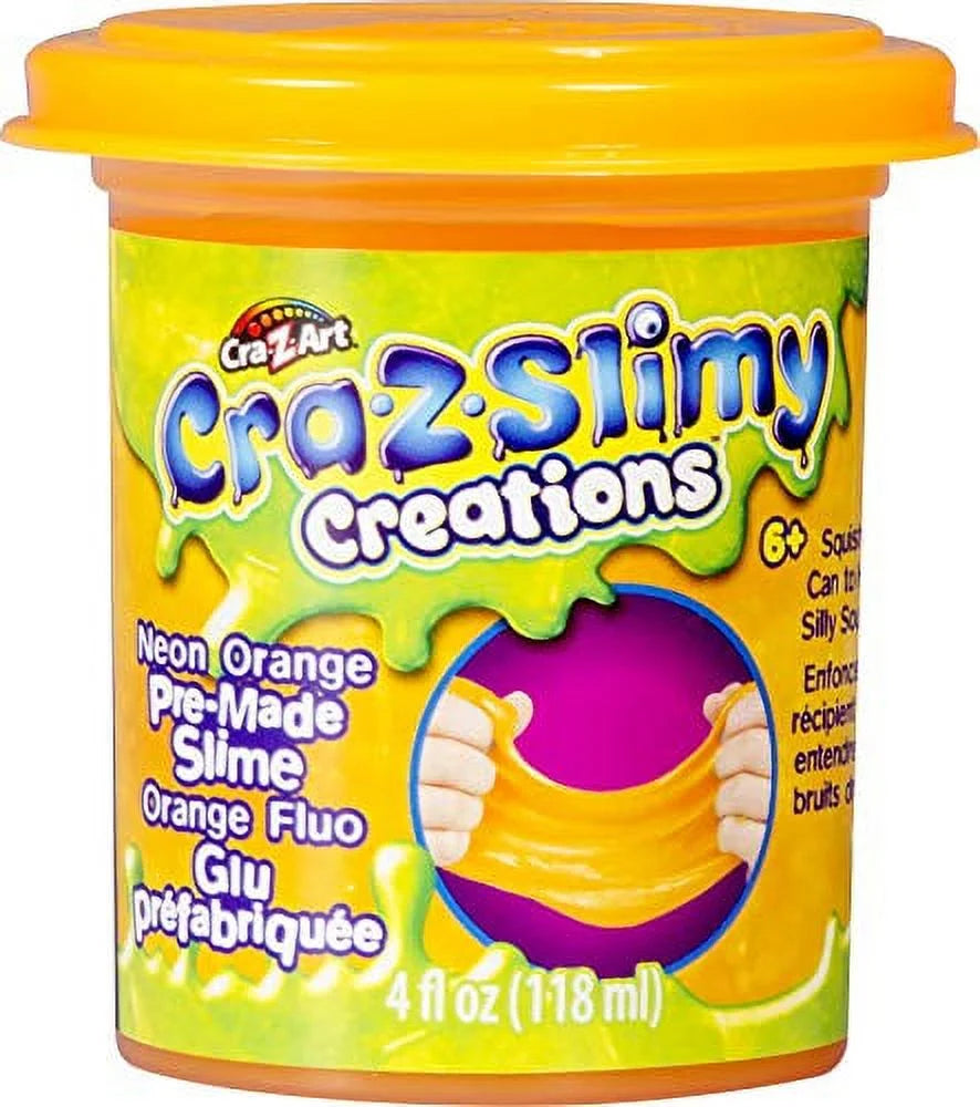 4 Pack Premade Slime, 4 Oz Cans I7330