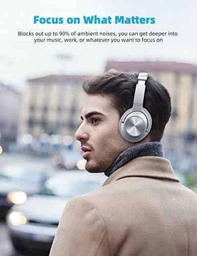 Wireless Bluetooth Active Noise Cancelling Headphones P630411