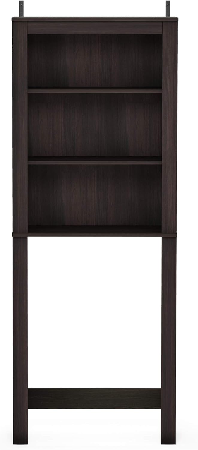 Espresso Louver Door Bath Cabinet P486659