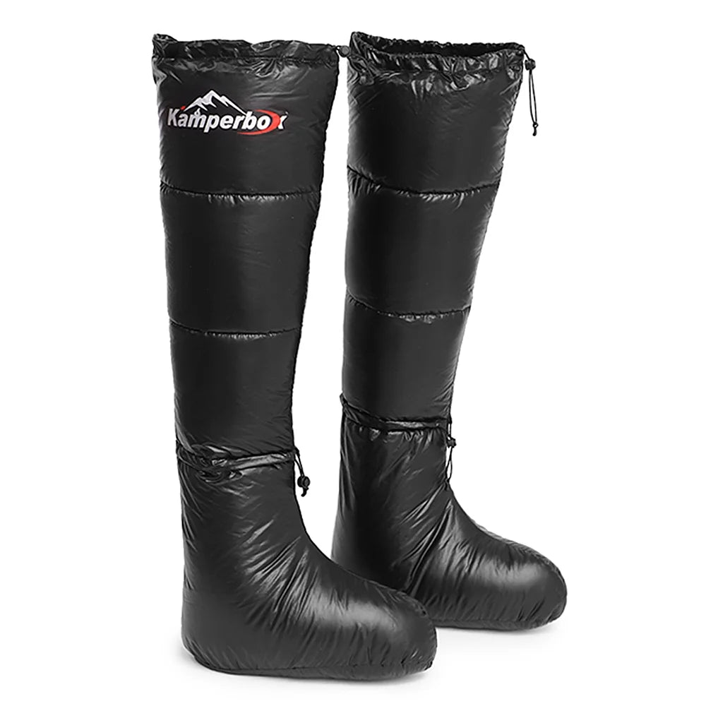 Winter Down Booties Socks with Adjustable Drawstring M841
