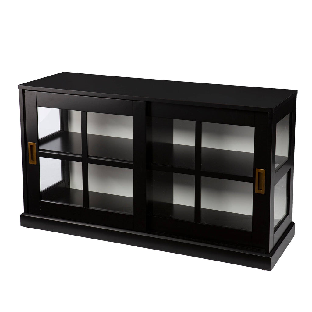 Black/White Curio Cabinet G33621