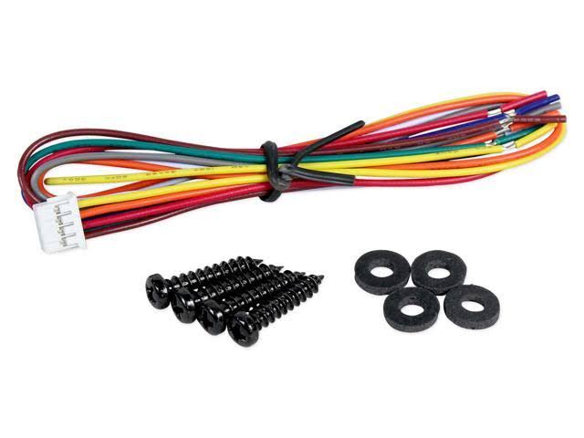 2400 Watt Peak 4 Channel Car Stereo Amplifier with Amp Kit S133