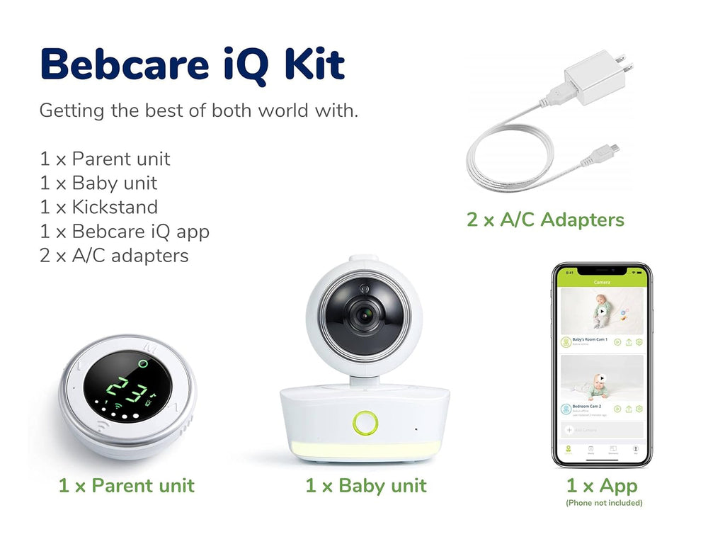 Smart HD Baby Monitor with Pan-and-Tilt A190