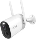 Wireless Outdoor Security Camera with Spotlight & Siren, 1080P Battery Powered, AI Motion Detection, 2-Way Audio, Color Night Vision, IP66 Weatherproof N5904
