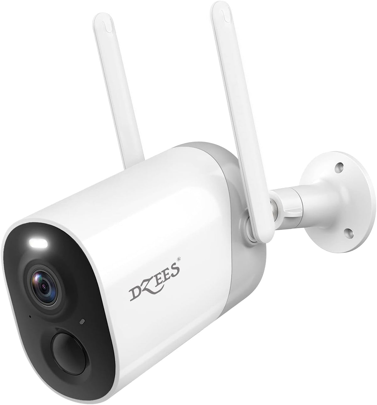 Wireless Outdoor Security Camera with Spotlight & Siren, 1080P Battery Powered, AI Motion Detection, 2-Way Audio, Color Night Vision, IP66 Weatherproof N5904