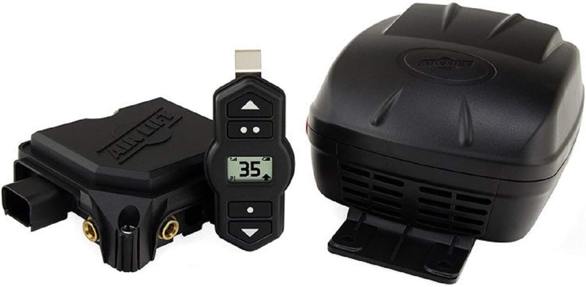 Set of Wireless On-Board Air Compressor System with Rear Load Lifter 5000 Kit O227