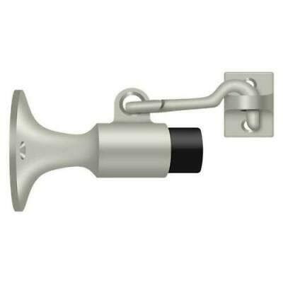 Satin Nickel Wall Mount Bumper with Holder X7509