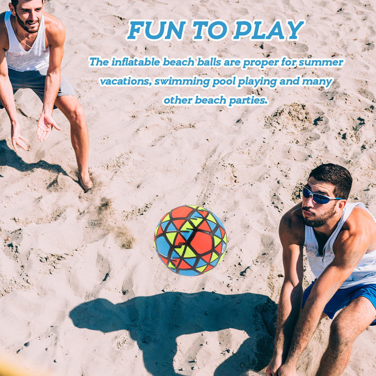 Inflatable Beach Volleyball Ball Set N46132