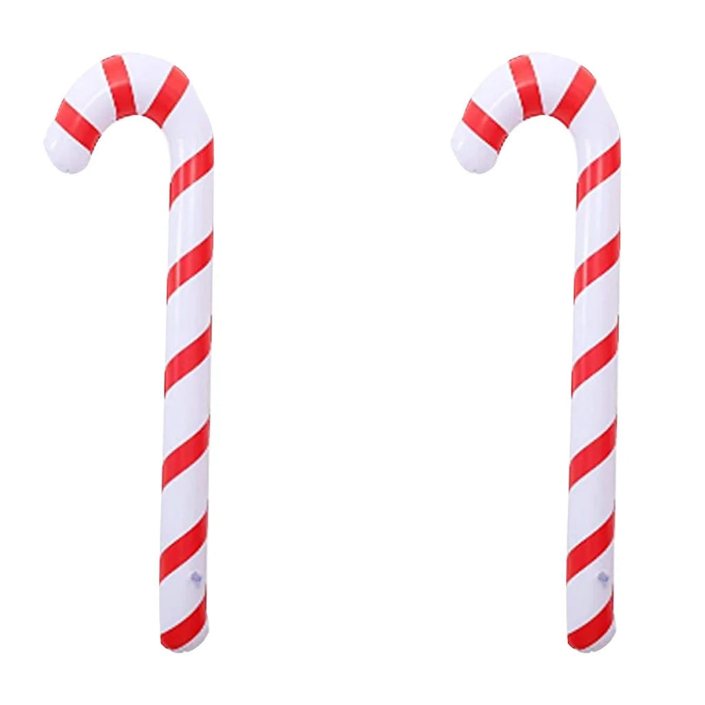 Inflatable Candy Canes Christmas Balloons Outdoor Decoration L302929