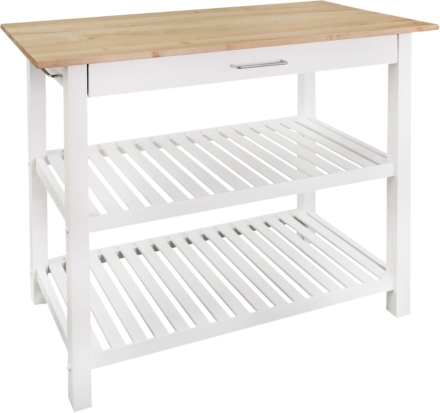 Walnut Kitchen Island with Solid American Hardwood Top Z681