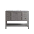 Grey Single Bathroom Vanity Set Y191