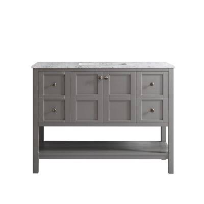 Grey Single Bathroom Vanity Set Y191