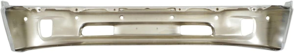 Chrome Steel Front Bumper Face Bar for 2014-2018 RAM 1500 Pickup W47443