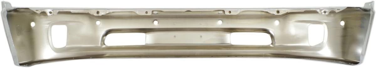 Chrome Steel Front Bumper Face Bar for 2014-2018 RAM 1500 Pickup W47443