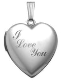 14k White Gold Sweetheart Locket L352883