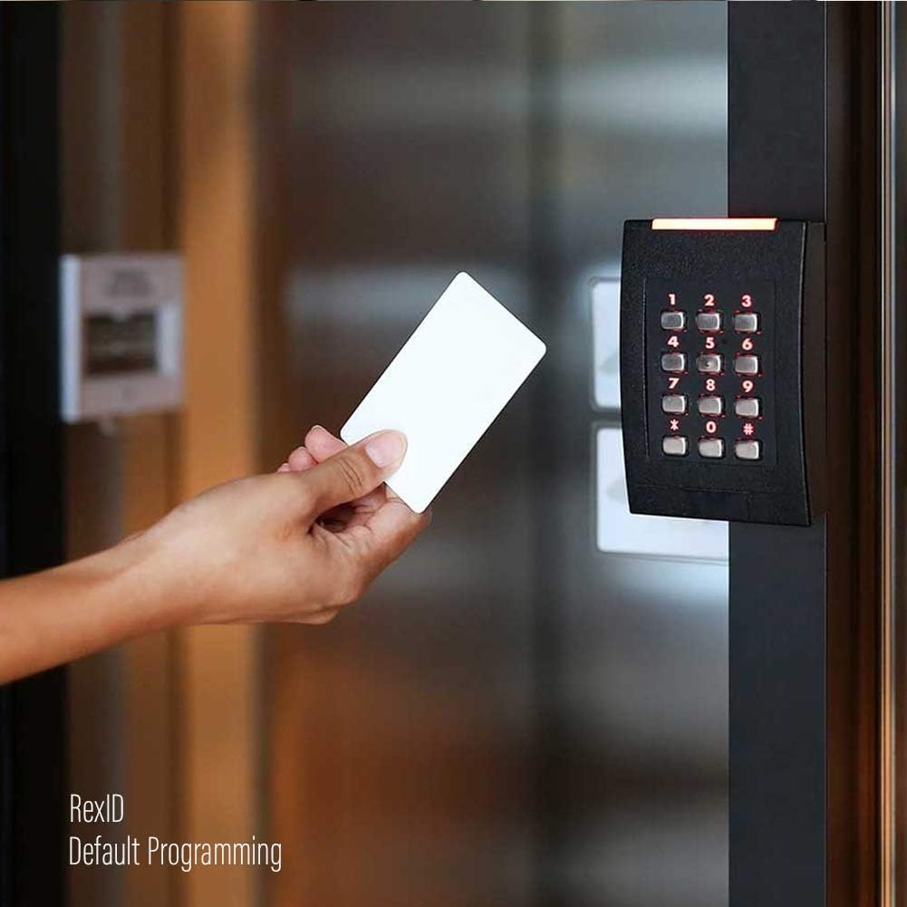 10 Pack PVC ISO Proximity Card for Access Control System G489932