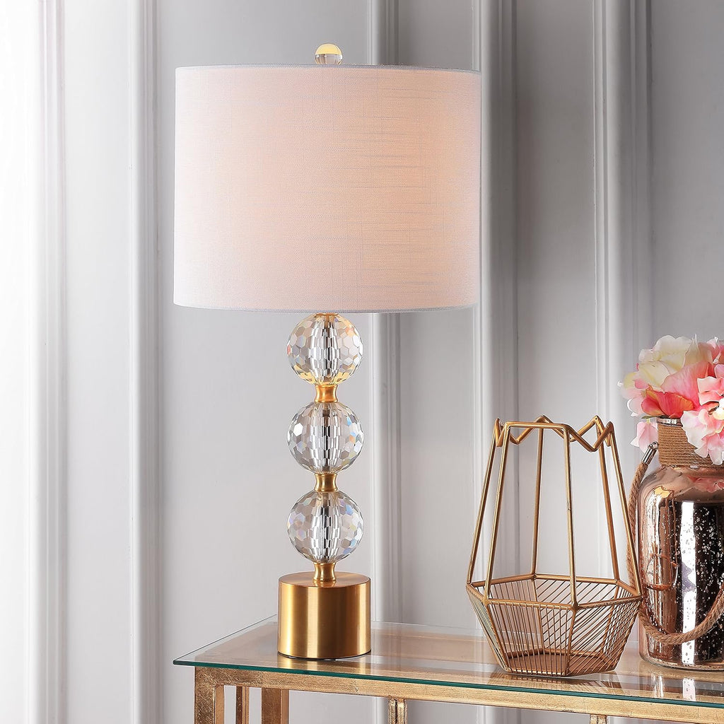 Crystal LED Table Lamp with LED Bulbs Included D442933