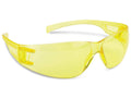 Amber Wraparound Safety Glasses, Qty of 12 G682070