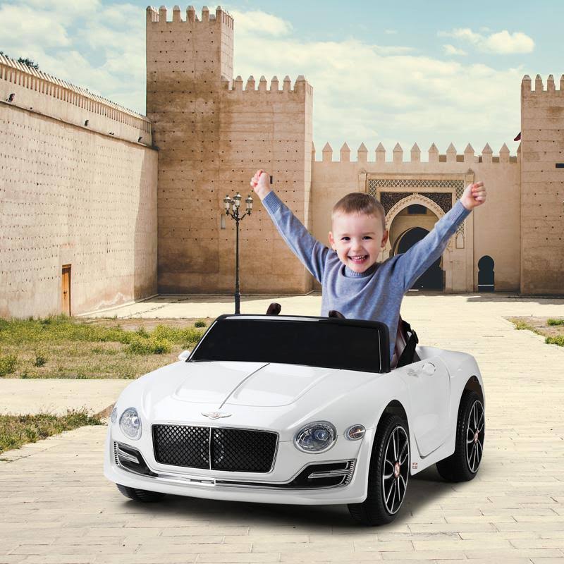 White Ride on Car H722