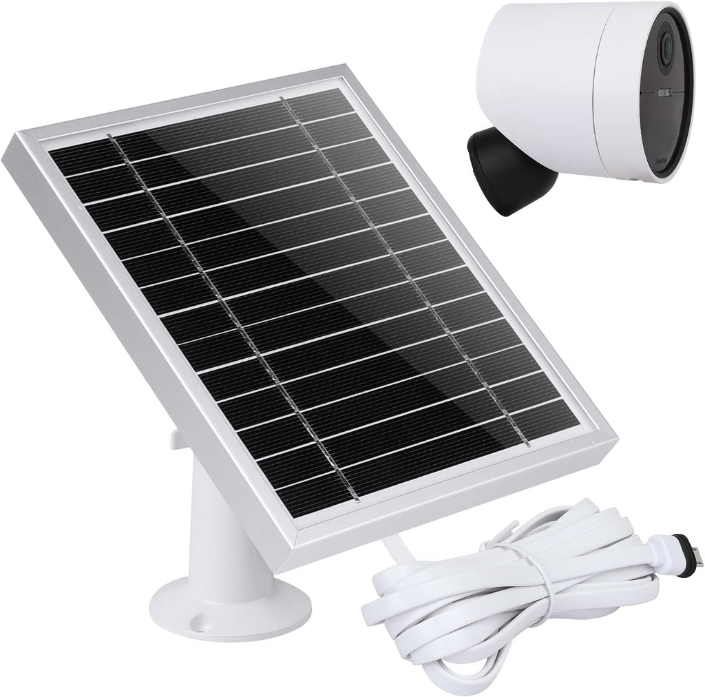 Silver 3PACK Solar Panel for Outdoor Security Camera T81325