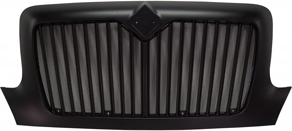 Black Vertical Bar Grille with Bug Screen J76255