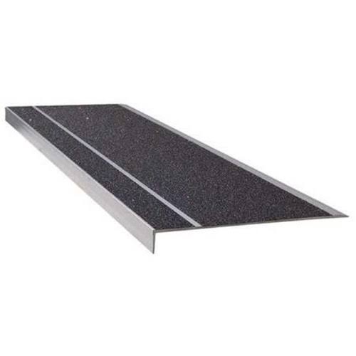 Black Anti-Slip Stair Treads 11 in. Deep x 4 ft. Long S415222