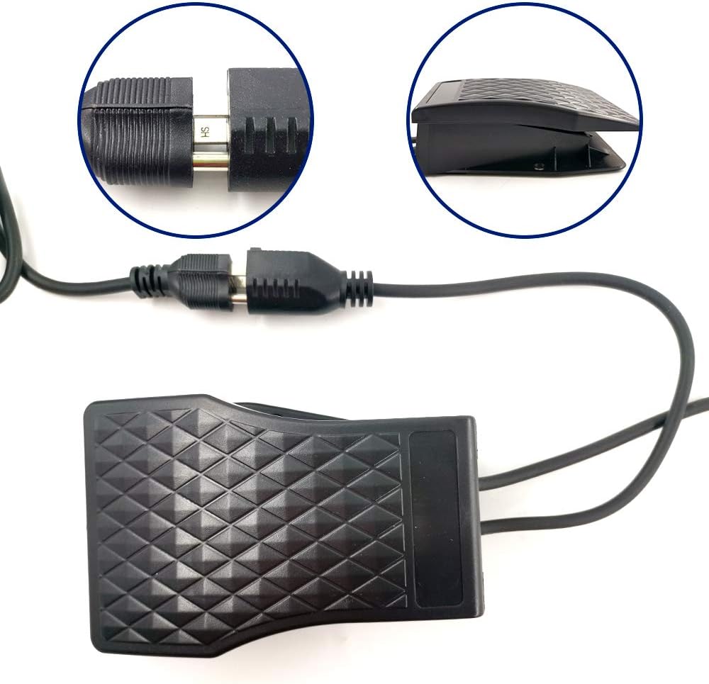 Flex Shaft Rotary Tool 780W 6.5MM Hanging Grinder Carver with Foot Pedal Control E465