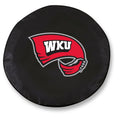 Black Vinyl Fitted Car Tire Cover G29311