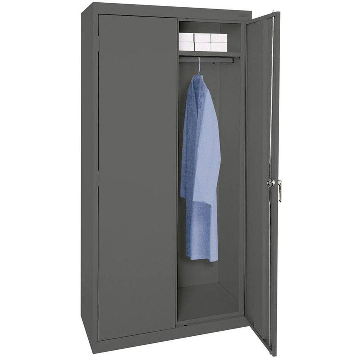 Charcoal Wardrobe Cabinet I85812