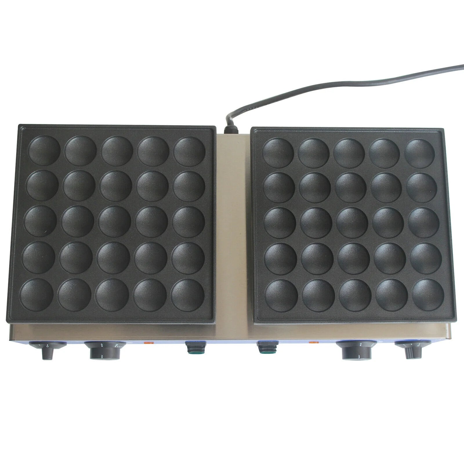 Mini Dutch Pancake Baker 50PCS Nonstick Waffle Maker Machine G81346