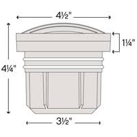 Bronze Landscape Grill Top Well Light N24694
