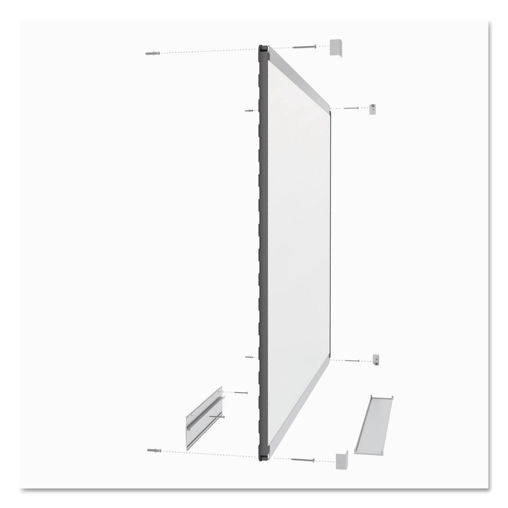 Aluminum Frame Whiteboard 48x22 Q8038