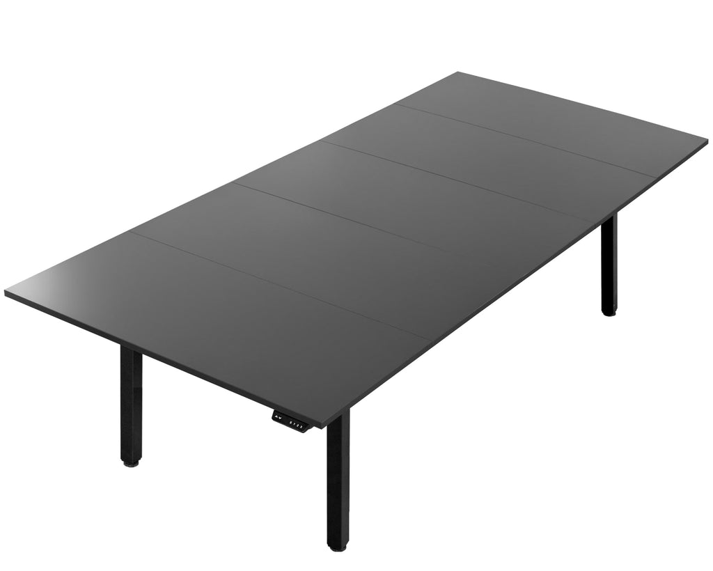 Black Square Corner Desk E746197