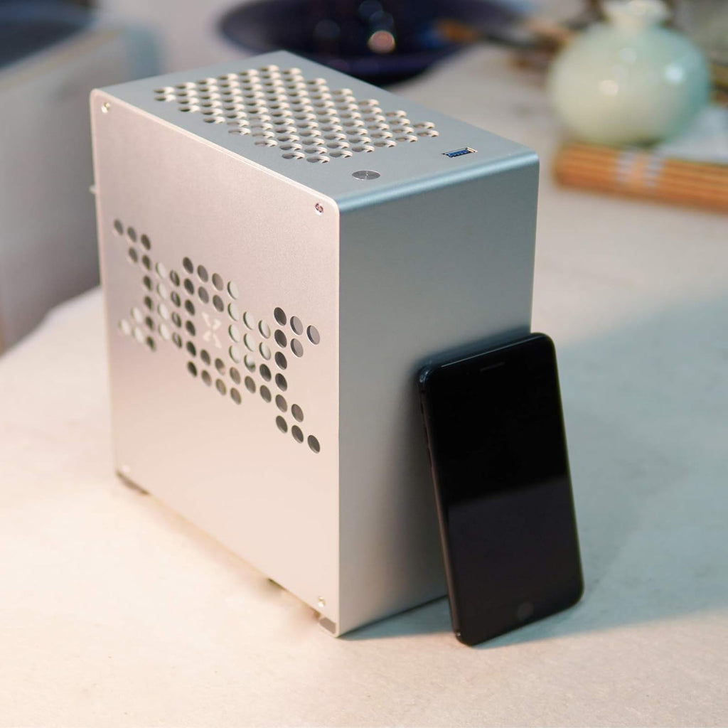 Mini ITX Aluminum Alloy Desktop PC Case N34962