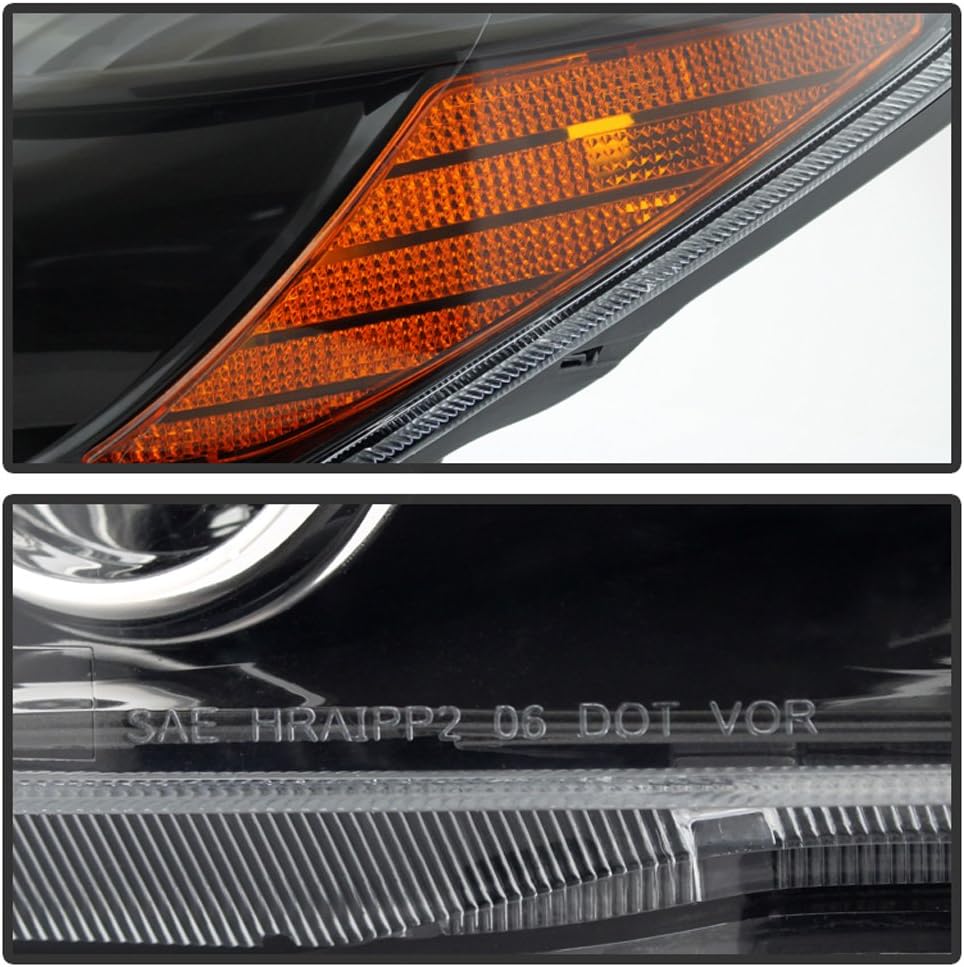 2008 2010 Scion tC Headlights Headlamps Driver Passenger Side L2672