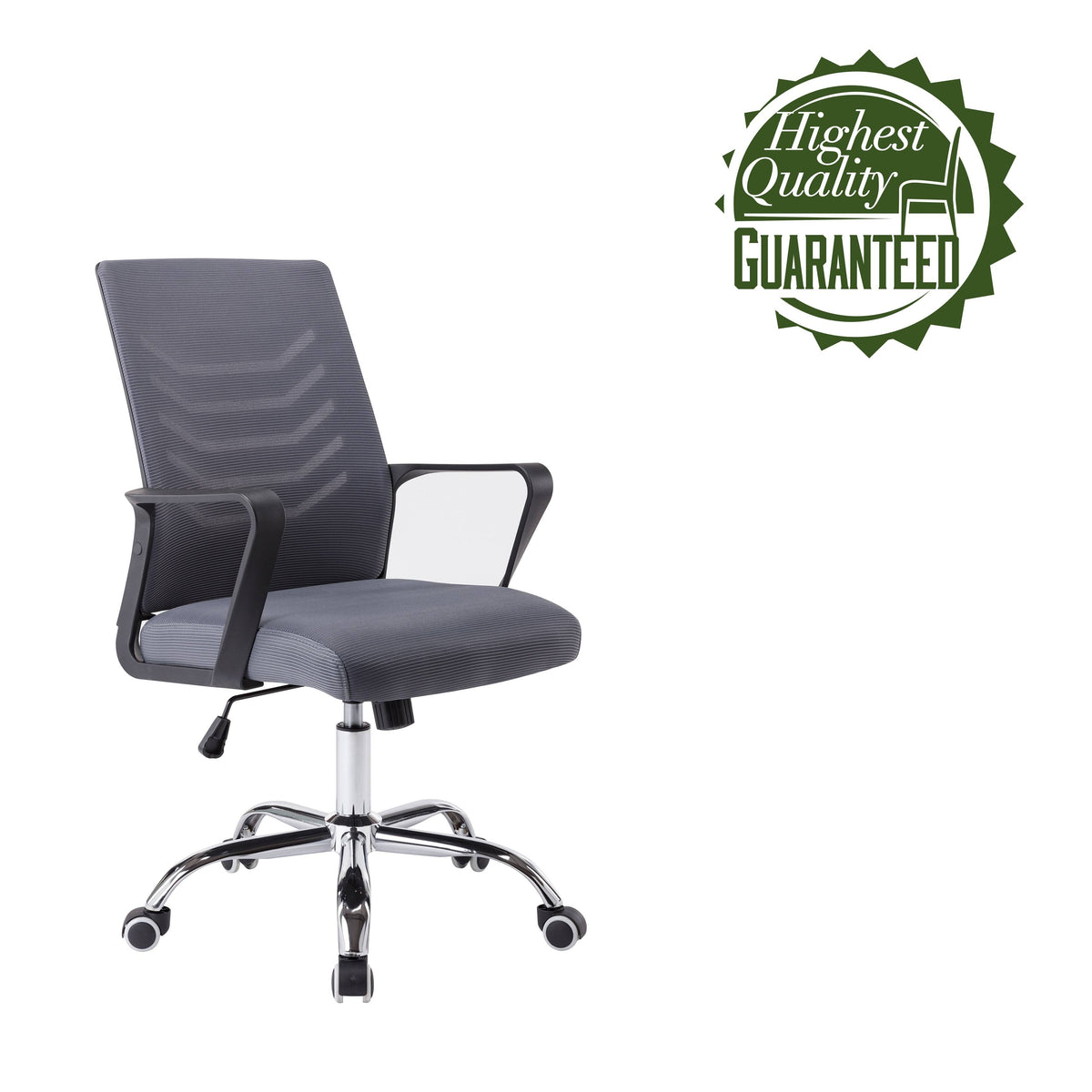 Adjustable Swivel Office Chair Black D238