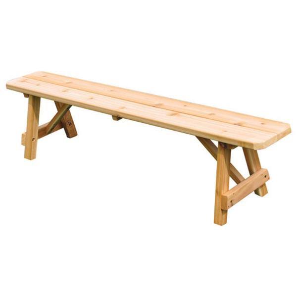 Gray Stain Backless Bench E34392