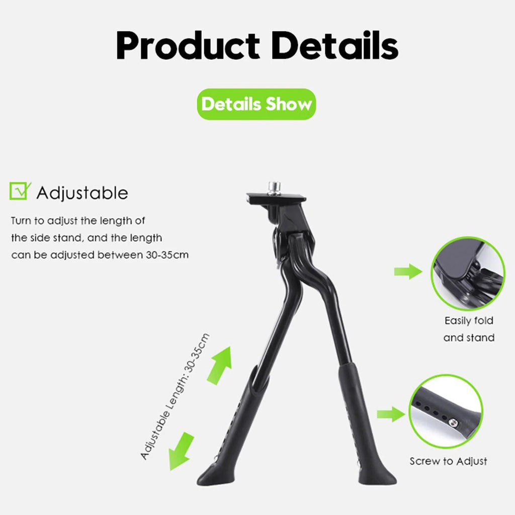 Double Leg Bike Kickstand for 24inch-29inch Mountain Bike K60699